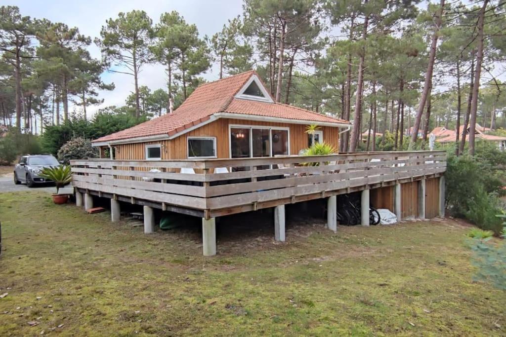 Chalet Du Bonheur - La Jenny Naturist Area Le Porge Dış mekan fotoğraf