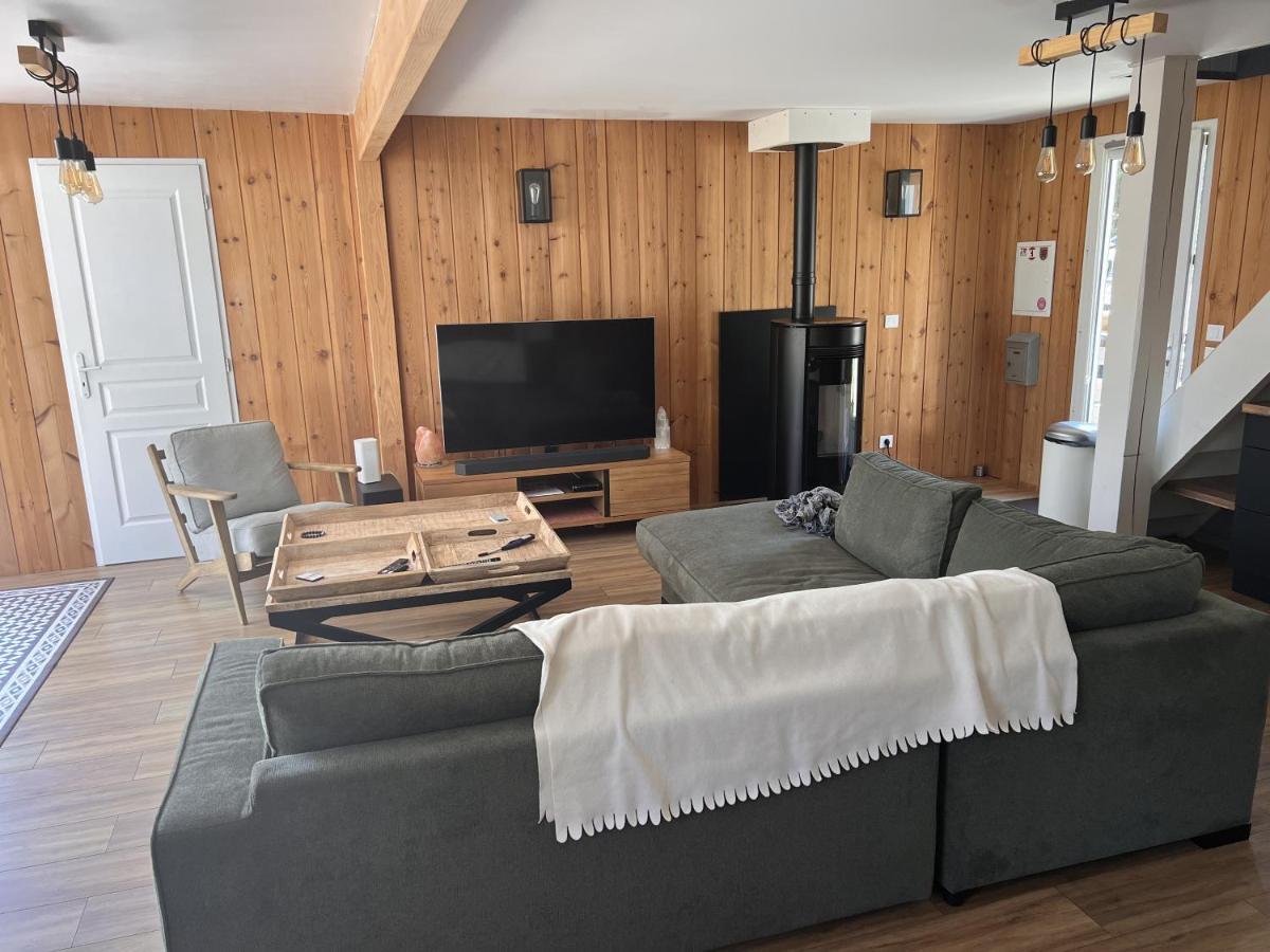 Chalet Du Bonheur - La Jenny Naturist Area Le Porge Dış mekan fotoğraf